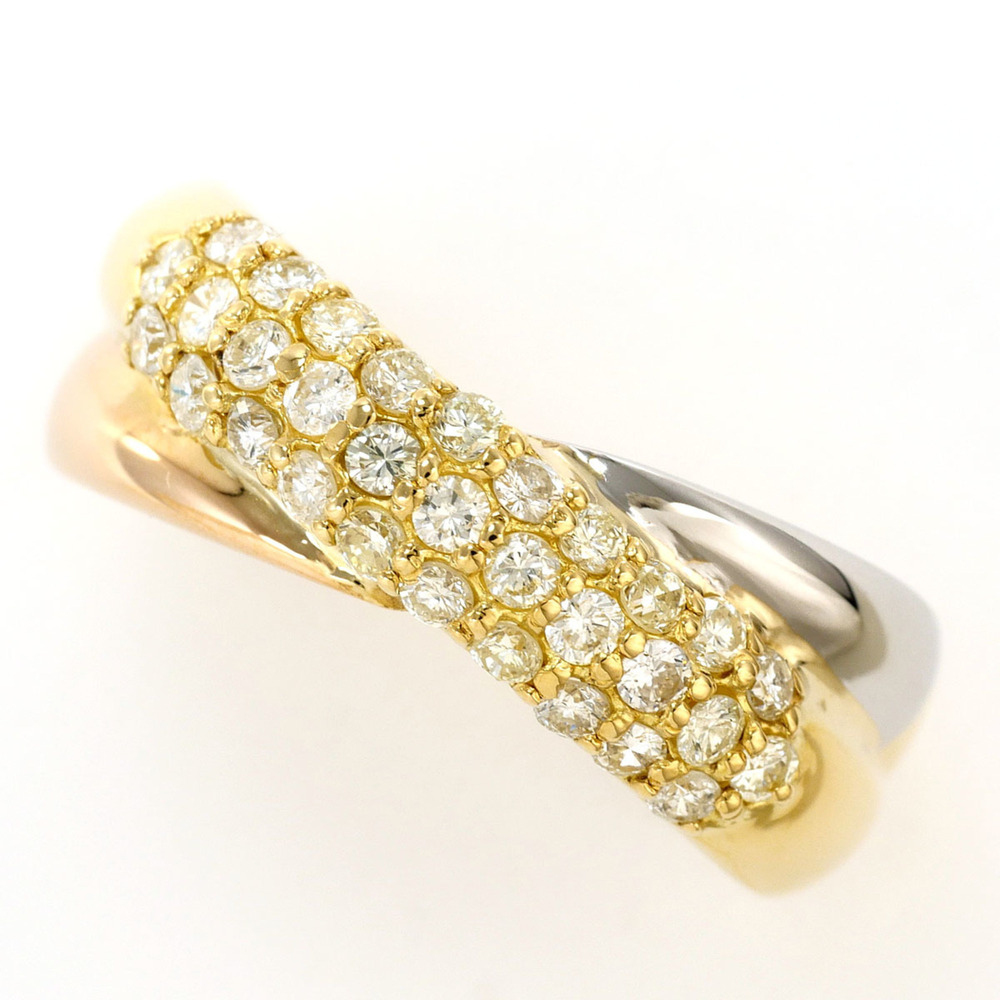 VINTAGE 18k Gold Diamond Ring